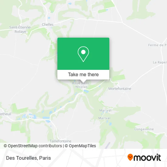 Des Tourelles map