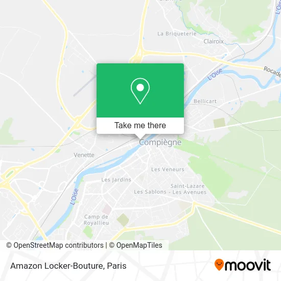 Amazon Locker-Bouture map