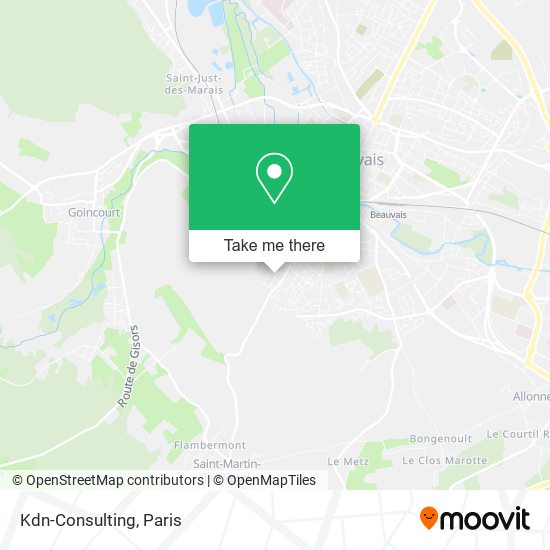 Kdn-Consulting map