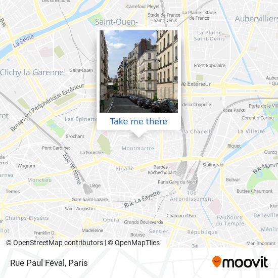 Rue Paul Féval map