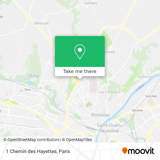 1 Chemin des Hayettes map