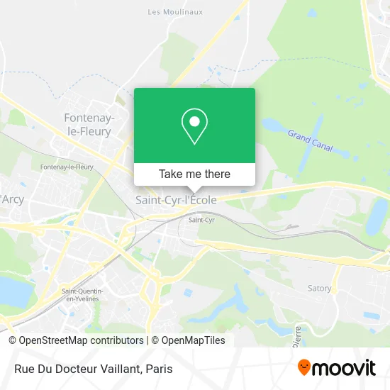 Rue Du Docteur Vaillant map