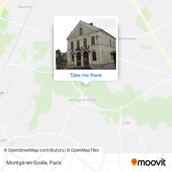 Montgé-en-Goële map