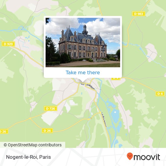 Nogent-le-Roi map