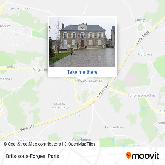 Briis-sous-Forges map