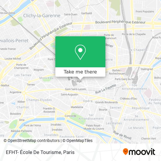 EFHT- École De Tourisme map