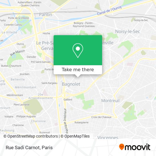 Rue Sadi Carnot map