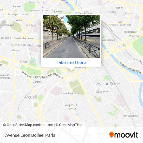 How to get to Avenue Leon Bollée in Paris by Metro, Bus, Light Rail or RER?