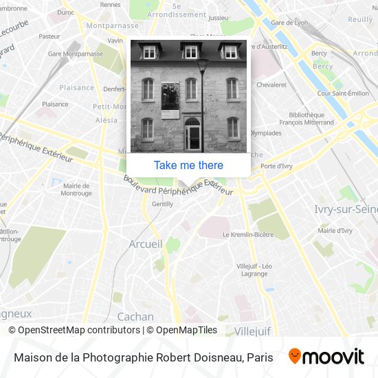 Maison de la Photographie Robert Doisneau map