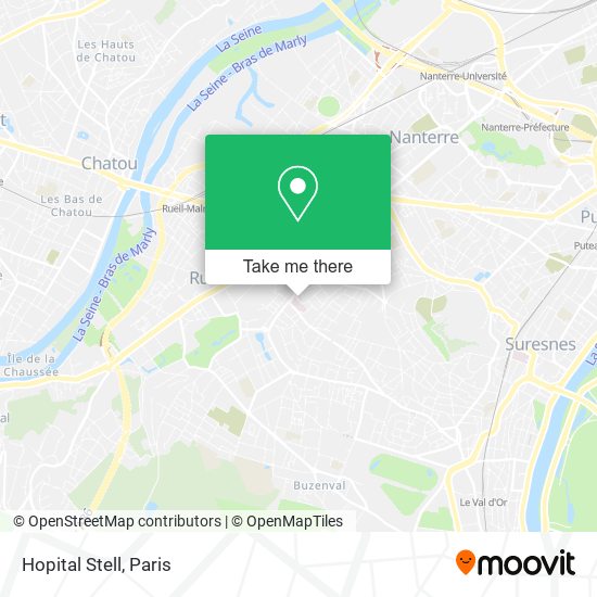 Mapa Hopital Stell