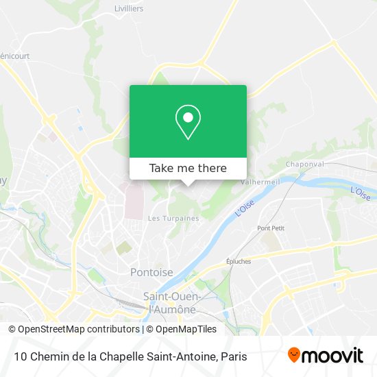 10 Chemin de la Chapelle Saint-Antoine map