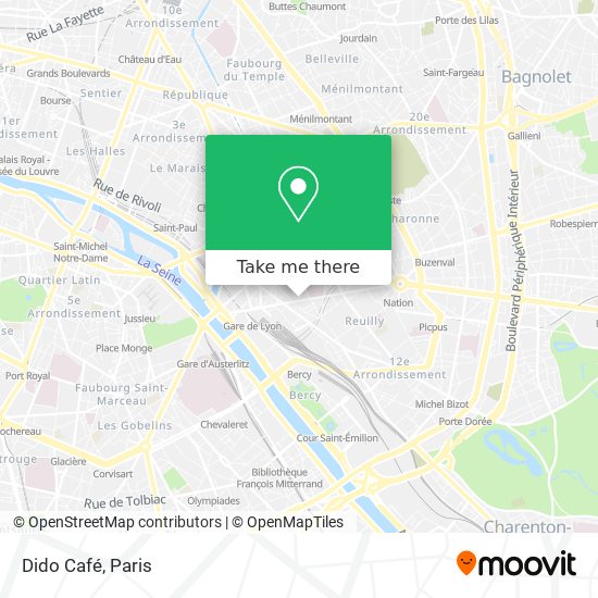 Dido Café map