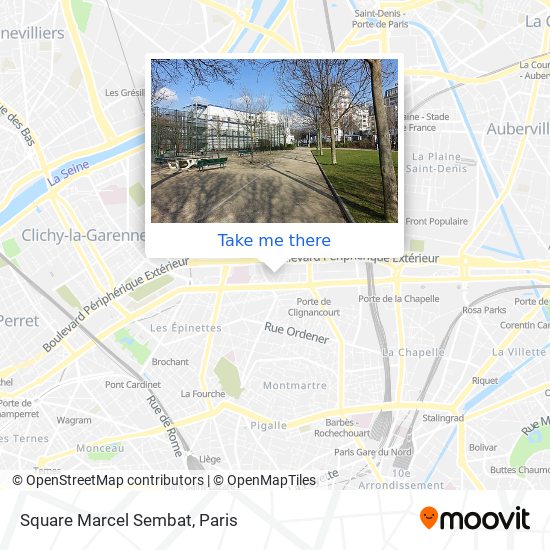 Square Marcel Sembat map