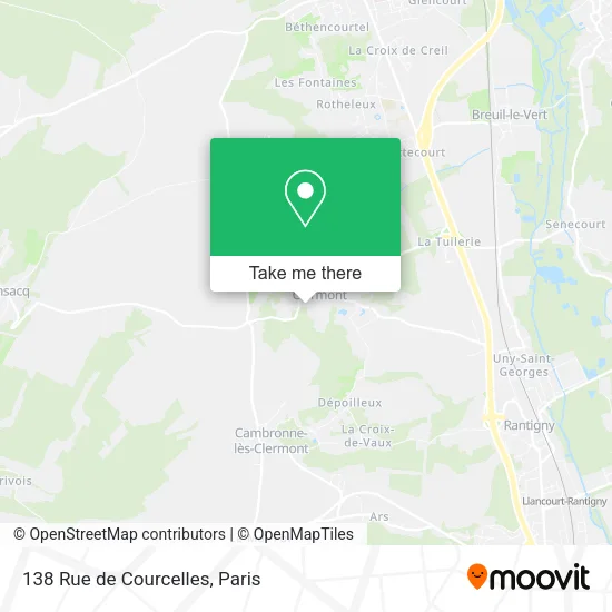 138 Rue de Courcelles map
