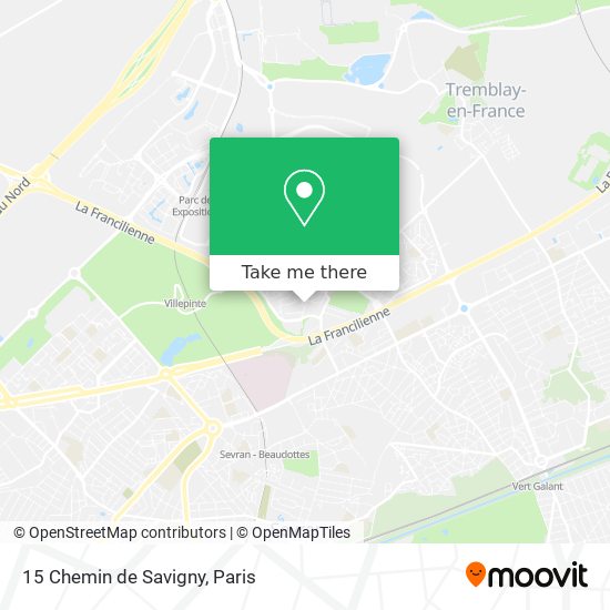 15 Chemin de Savigny map