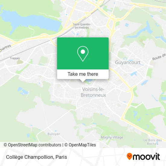 Collège Champollion map