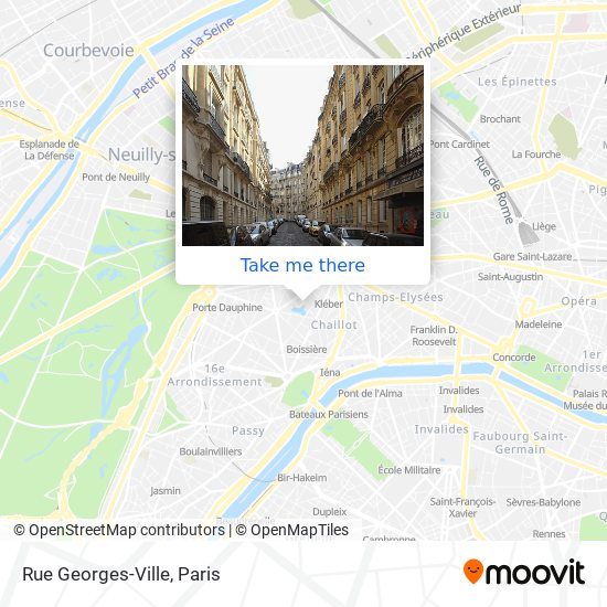 Mapa Rue Georges-Ville