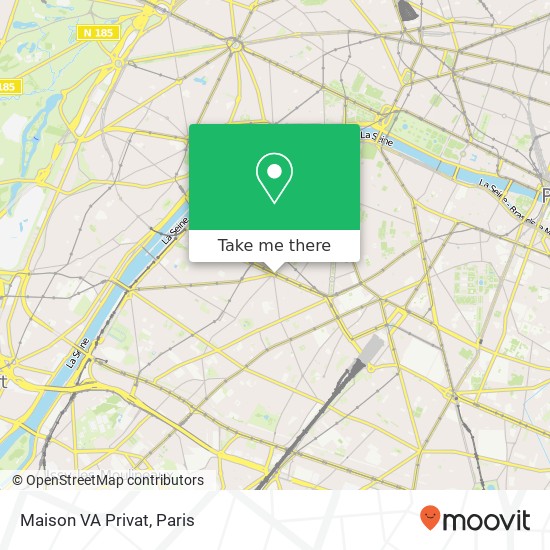 Maison VA Privat map