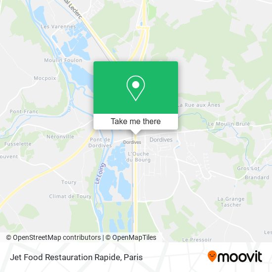 Jet Food Restauration Rapide map