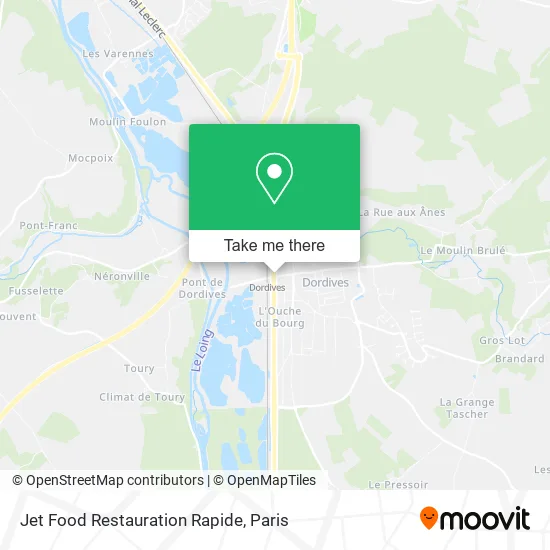 Jet Food Restauration Rapide map