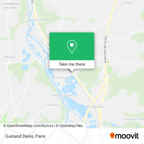 Guinand Denis map