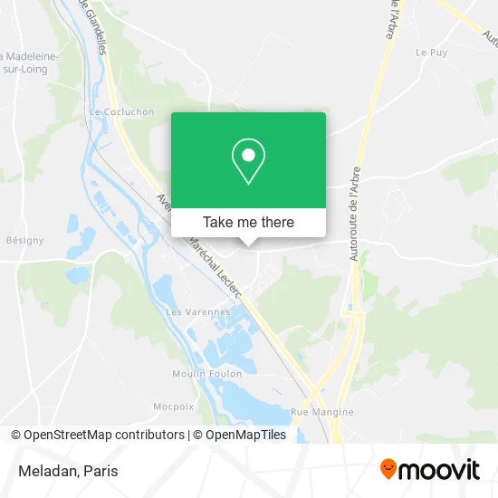 Meladan map