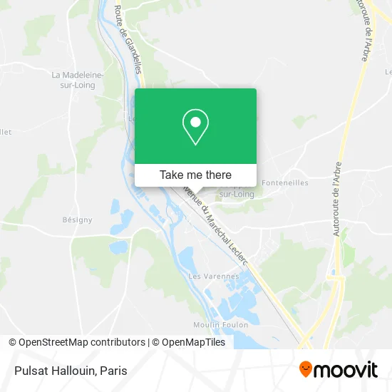 Pulsat Hallouin map