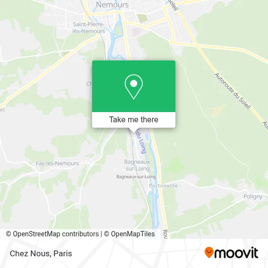 Chez Nous map