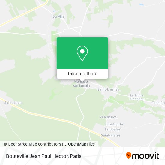 Bouteville Jean Paul Hector map