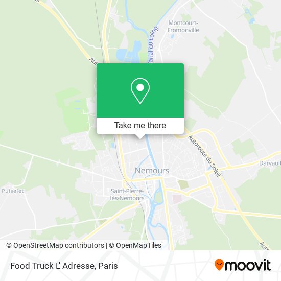 Food Truck L' Adresse map