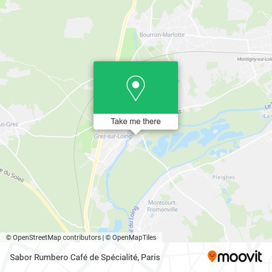 Sabor Rumbero Café de Spécialité map