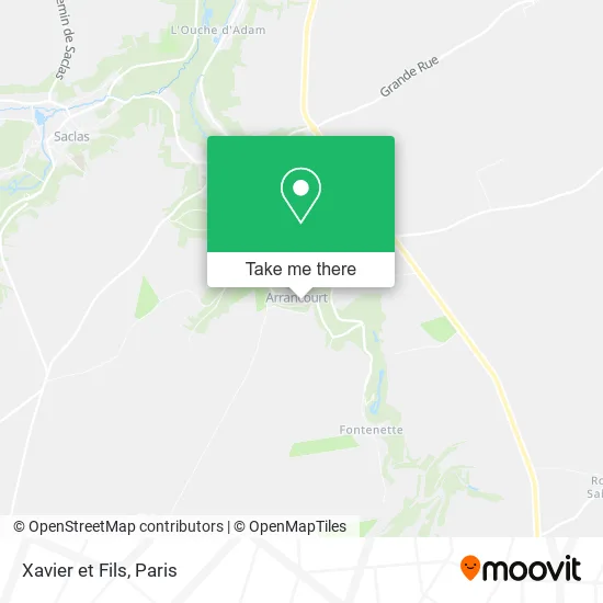 Xavier et Fils map