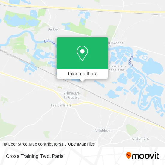 Cross Training Two map