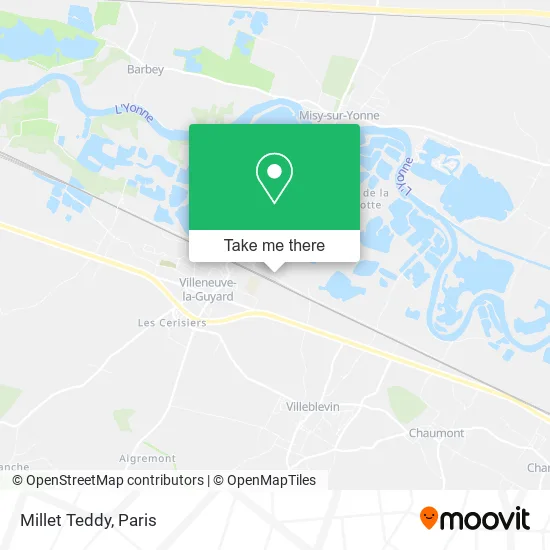 Millet Teddy map