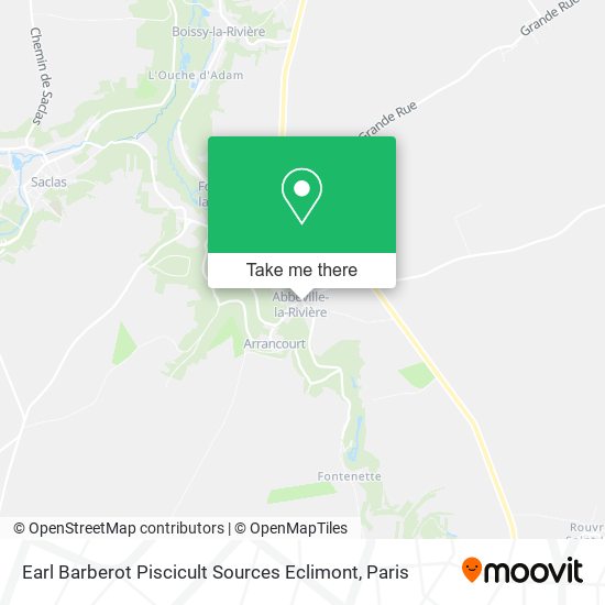 Earl Barberot Piscicult Sources Eclimont map