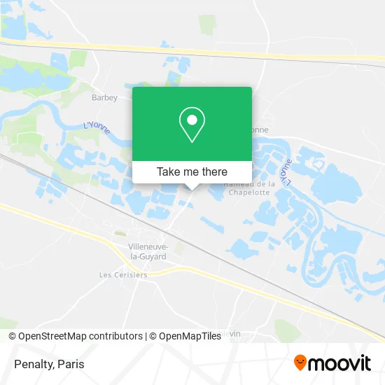 Penalty map