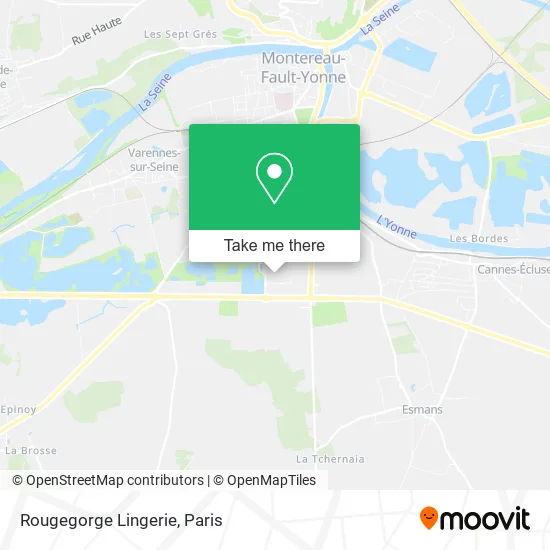 Rougegorge Lingerie map