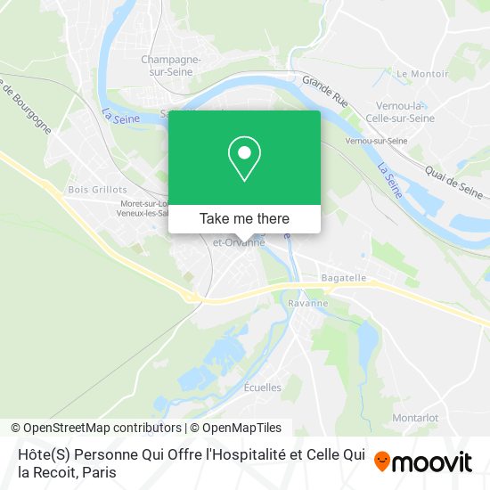 Hôte(S) Personne Qui Offre l'Hospitalité et Celle Qui la Recoit map