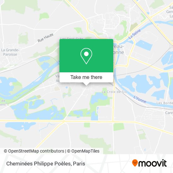 Cheminées Philippe Poêles map