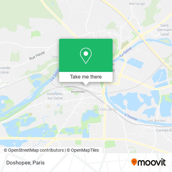 Doshopee map