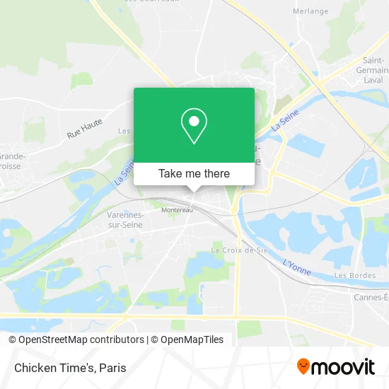 Chicken Time's map