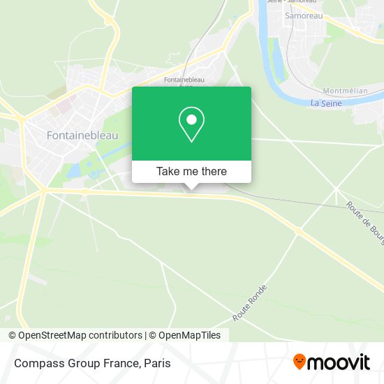 Compass Group France map