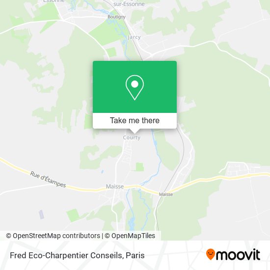 Fred Eco-Charpentier Conseils map
