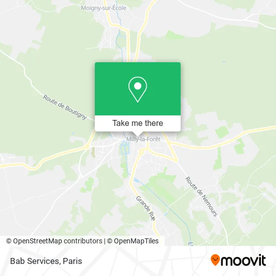 Bab Services map