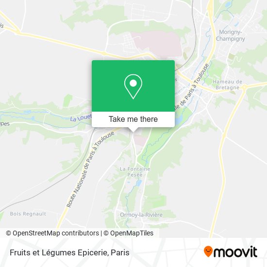 Fruits et Légumes Epicerie map