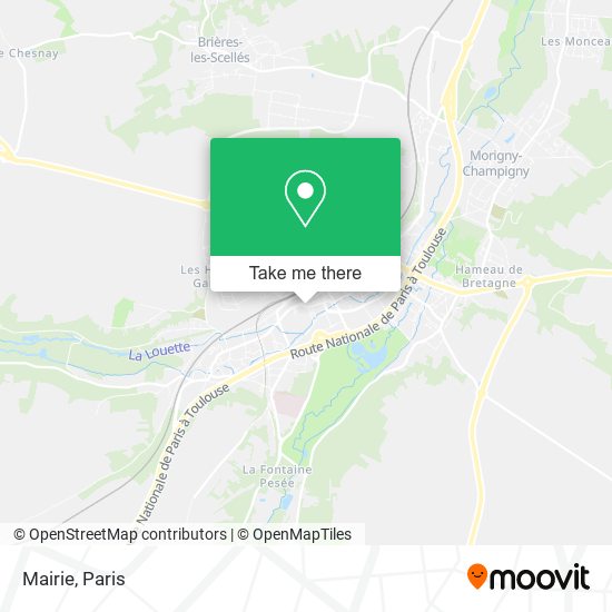 Mairie map