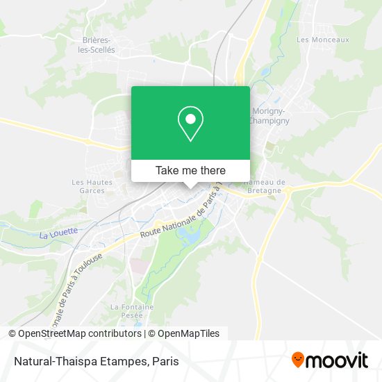 Natural-Thaispa Etampes map