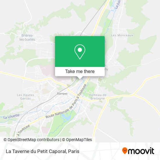 La Taverne du Petit Caporal map