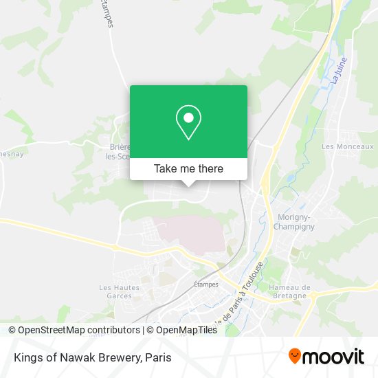 Kings of Nawak Brewery map