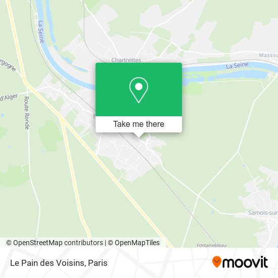 Le Pain des Voisins map